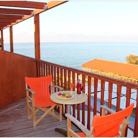 Agelia Beach Hotel Sfáka Dış mekan fotoğraf