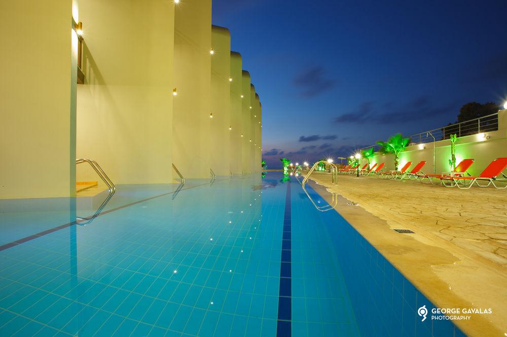 Agelia Beach Hotel Sfáka Dış mekan fotoğraf