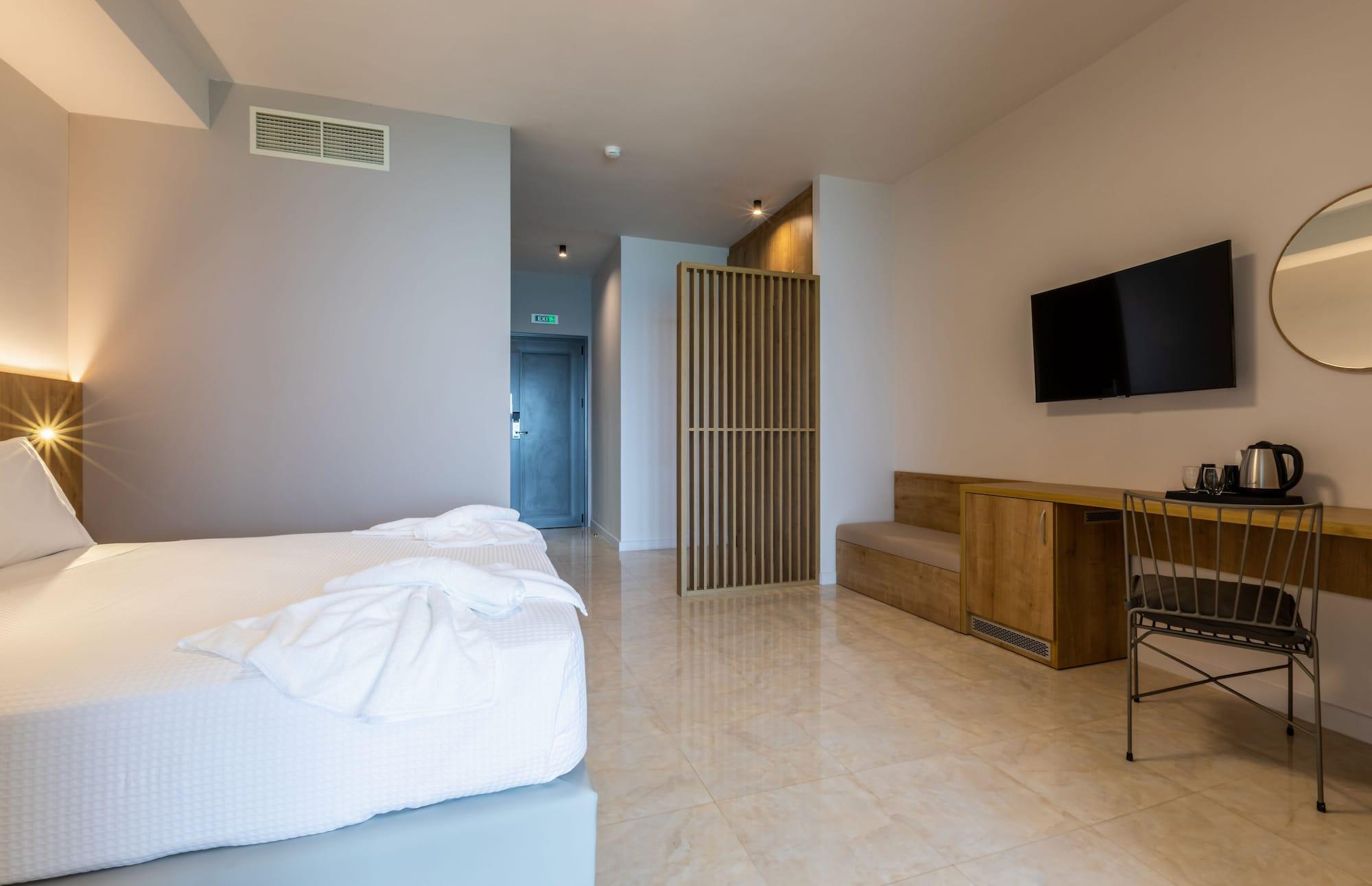 Agelia Beach Hotel Sfáka Dış mekan fotoğraf