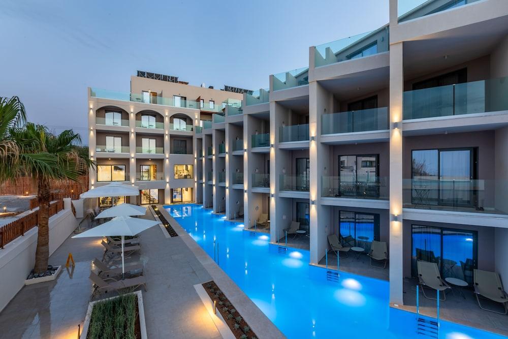 Agelia Beach Hotel Sfáka Dış mekan fotoğraf