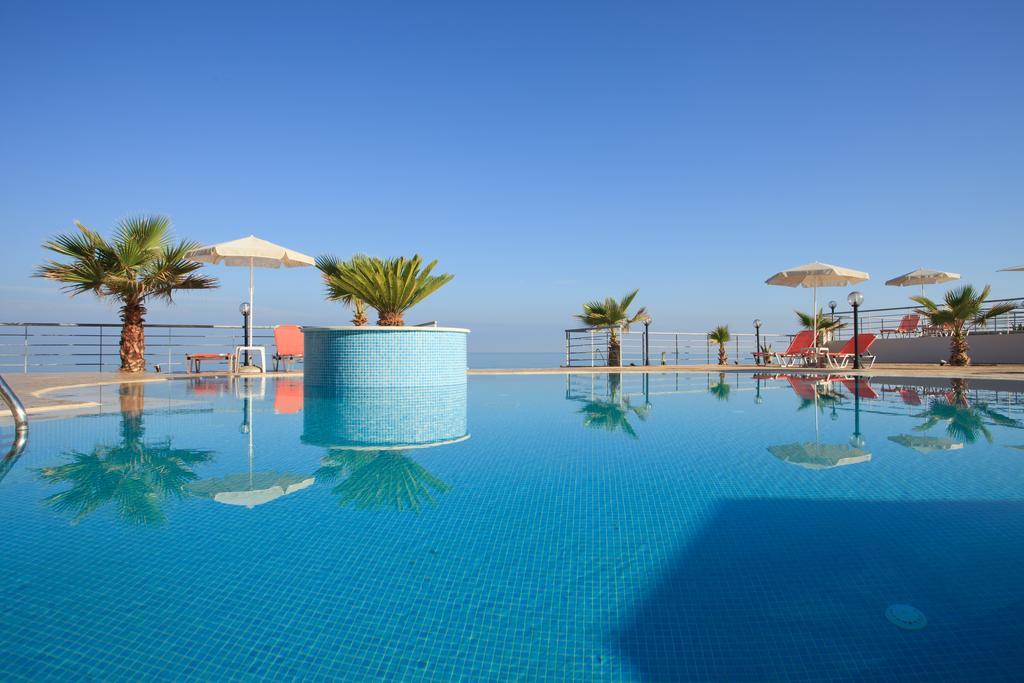 Agelia Beach Hotel Sfáka Dış mekan fotoğraf