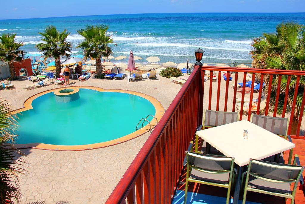 Agelia Beach Hotel Sfáka Dış mekan fotoğraf