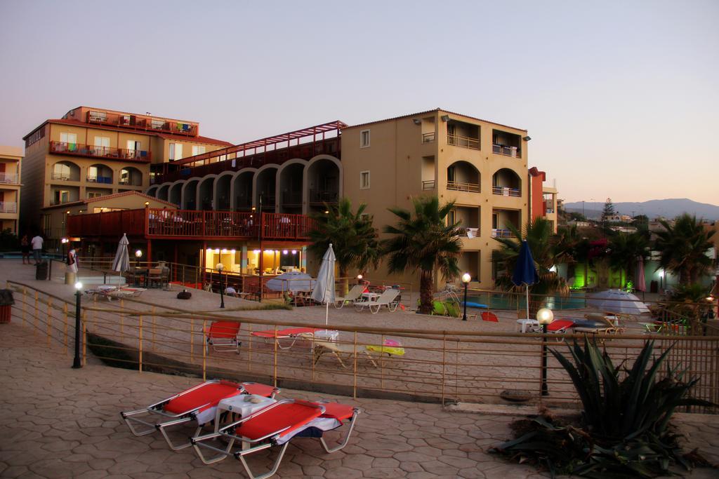 Agelia Beach Hotel Sfáka Dış mekan fotoğraf