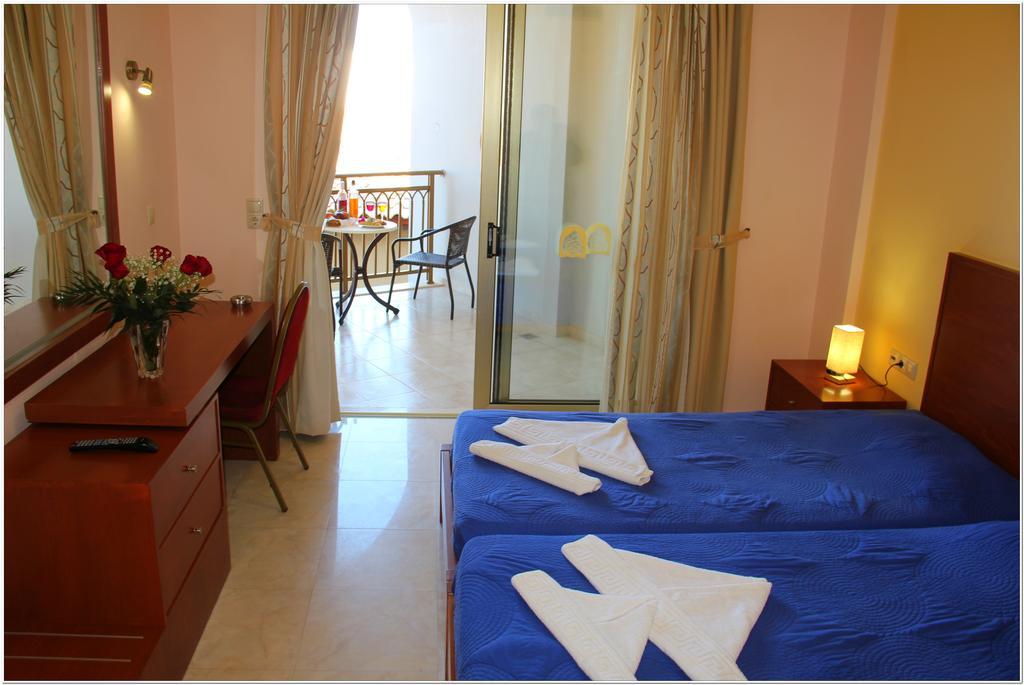 Agelia Beach Hotel Sfáka Dış mekan fotoğraf