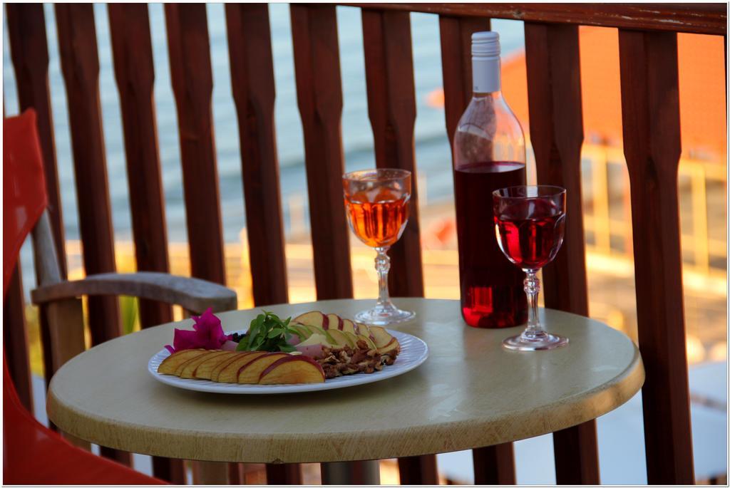 Agelia Beach Hotel Sfáka Dış mekan fotoğraf