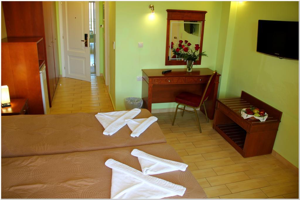Agelia Beach Hotel Sfáka Dış mekan fotoğraf