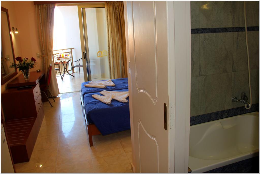 Agelia Beach Hotel Sfáka Dış mekan fotoğraf