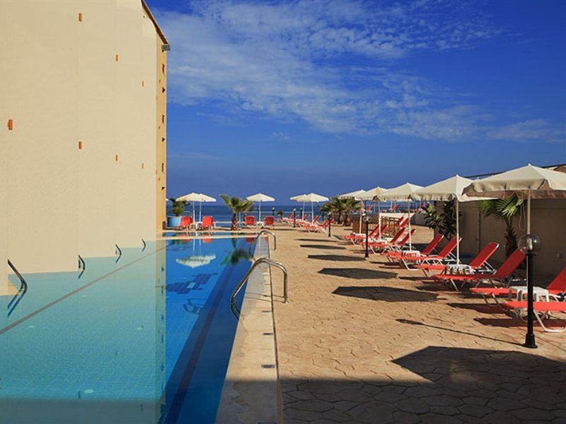 Agelia Beach Hotel Sfáka Dış mekan fotoğraf